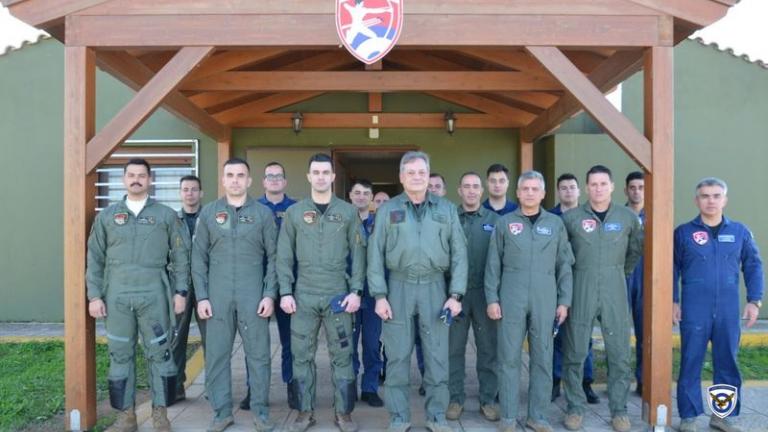 Α/ΓΕΑ Αντιπτέραρχος (Ι) Δ. Γρηγοριάδης : Επίσκεψη στην 133 ΣΜ στο Καστέλι για ευχές