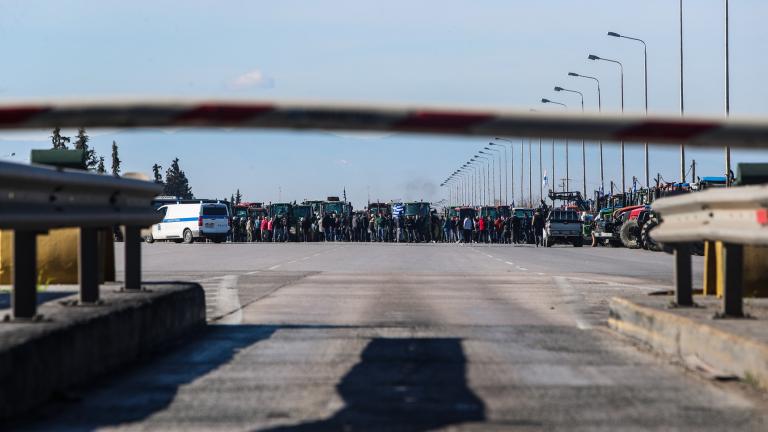 μπλοκα αγροτων