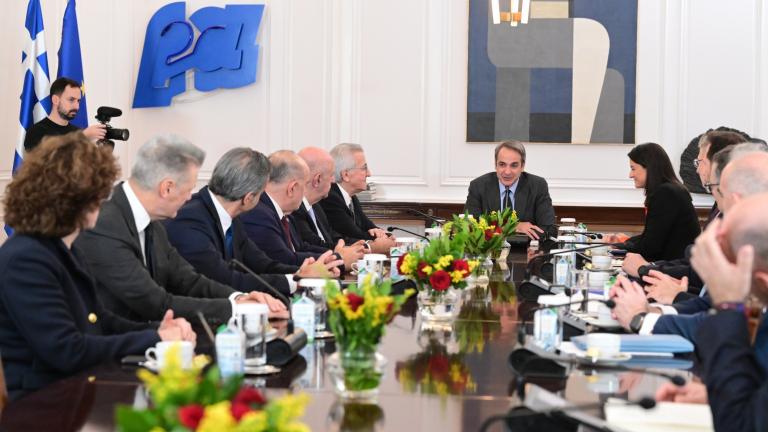 Μητσοτάκης σε κοινωνικούς εταίρους για συλλογικές συμβάσεις: Θετική εξέλιξη σε μια εποχή έντασης και τοξικότητας