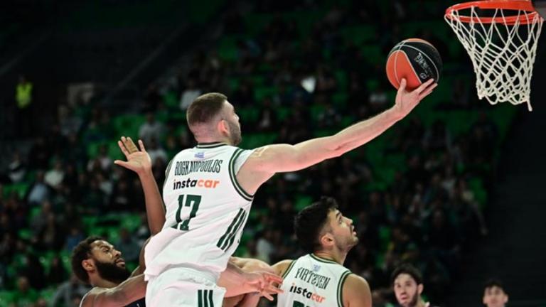 Παναθηναϊκός-Πανιώνιος 110-66: Αδιανόητος Ρογκαβόπουλος ισοπέδωσε τον Πανίωνιο (ΒΙΝΤΕΟ)