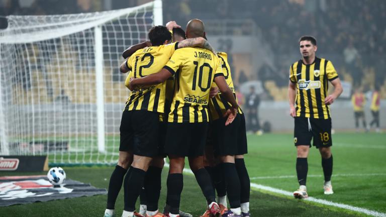 ΑΕΚ-Ατρόμητος 4-1: Τεσσάρα στο... ρελαντί και παραμένει κοντά στην κορυφή