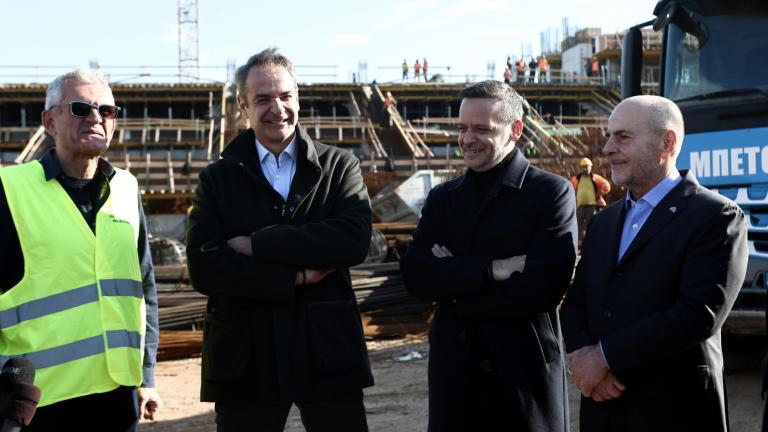 Επίσκεψη Μητσοτάκη στο Βοτανικό: «Το όνειρο του Παναθηναϊκού γίνεται πραγματικότητα»