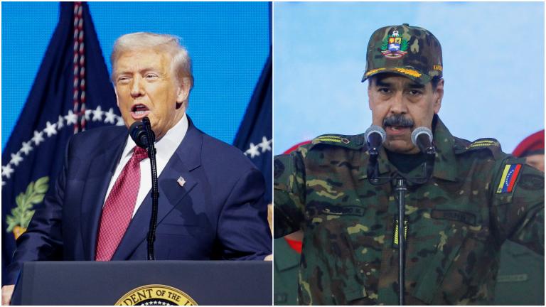 τραμπ και μαδουρο