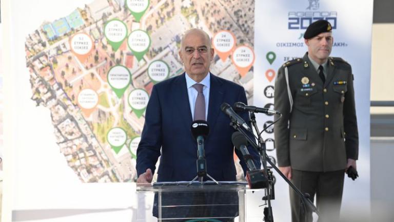 Ν. Δένδιας από Χαϊδάρι: «Το Οικιστικό Πρόγραμμα δεν είναι λόγια ή εξαγγελίες, αλλά μια πραγματικότητα»