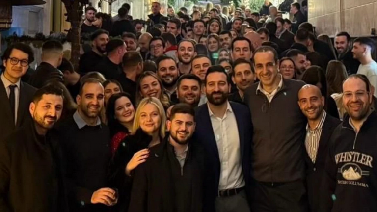 Χριστουγεννιάτικη συνάντηση Γρηγόρη Δημητριάδη με την οικογένεια της ΟΝΝΕΔ