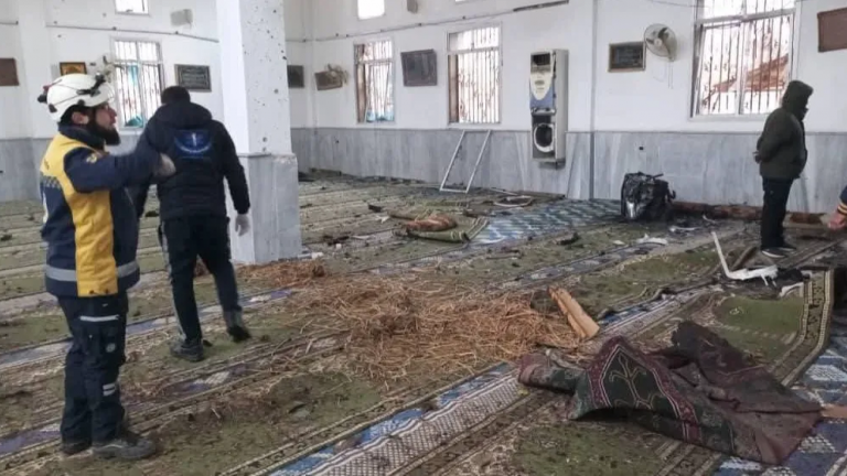 Συρία: Πέντε νεκροί και πάνω απο 20 τραυματίες από έκρηξη σε τζαμί