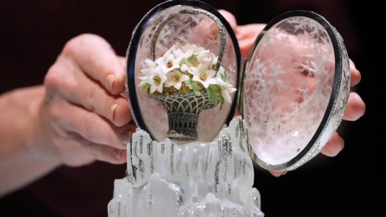 Χειμερινό Αυγό Φαμπερζέ 