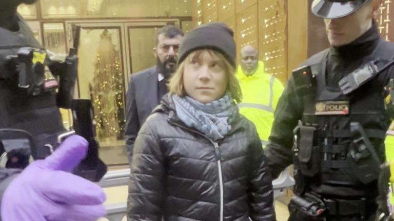 Λονδίνο: Συνελήφθη η Γκρέτα Τούνμπεργκ σε κινητοποίηση υπέρ φιλοπαλαιστίνιων ακτιβιστών