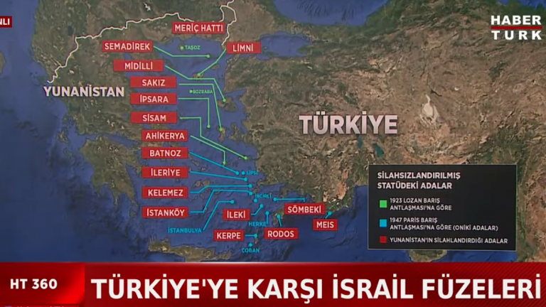 Τουρκικά ΜΜΕ: «Η Ελλάδα στρατιωτικοποιεί τα νησιά με τη βοήθεια του Ισραήλ»