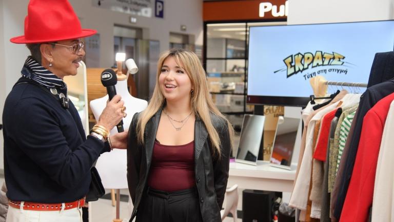 Γιορτινό styling από τον Λάκη Γαβαλά στο MadWalk Gifting Lounge by ΣΚΡΑΤΣ