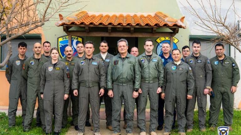 Α/ΓΕΑ Αντιπτέραρχος (Ι) Δ.Γρηγοριάδης: Στη Σκύρο και στη Λήμνο για ανταλλαγή ευχών με το προσωπικό Μονάδων της ΠΑ