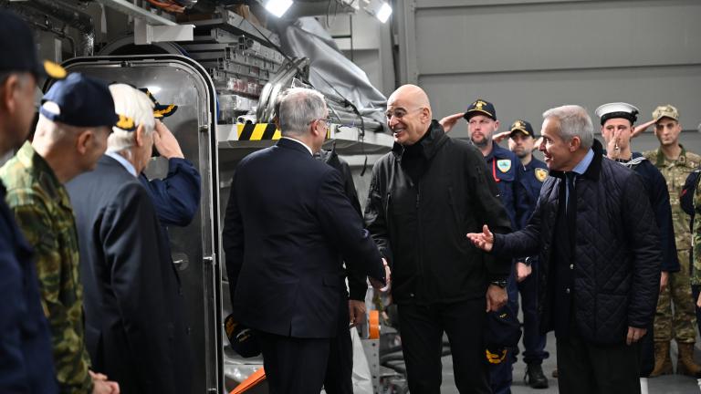 Ο Δένδιας στην Μπελαρά