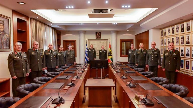 ΓΕΣ: Πρώτη συνεδρίαση του νέου Ανωτάτου Στρατιωτικού Συμβουλίου 