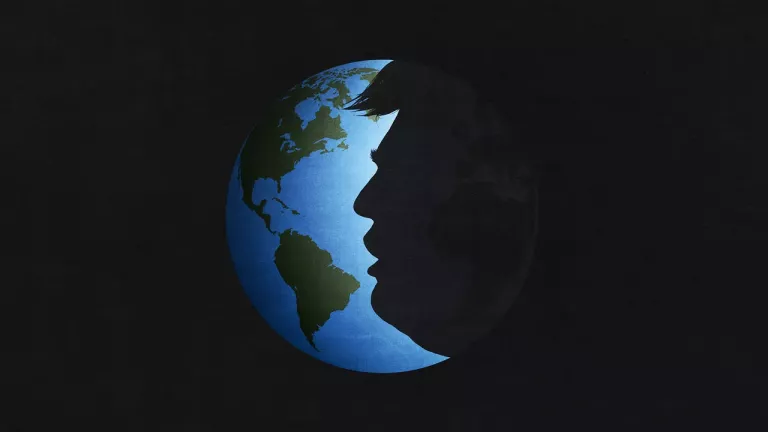 τραμπ και κοσμος