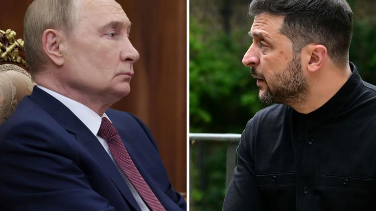 πουτιν και ζελενσκι
