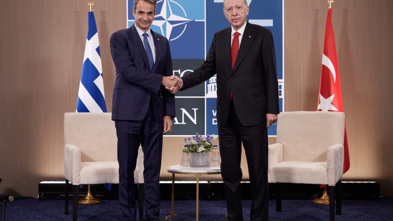 ερντογαν και μητσοτακης