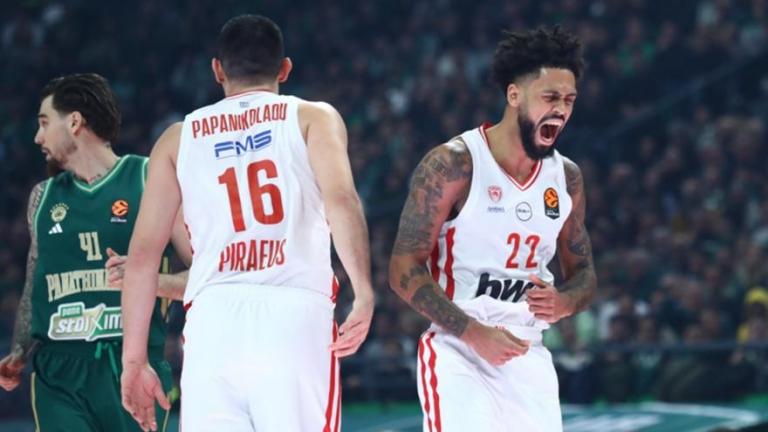 Παναθηναϊκός-Ολυμπιακός 82-87: Νίκη-δήλωση για τους Πειραιώτες