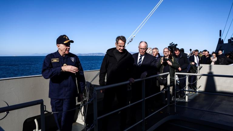 LIVE η τελετή υποδοχής της πρώτης φρεγάτας Belharra «Κίμων» στον Ναύσταθμο Σαλαμίνας