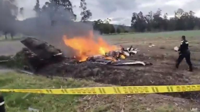 κολμβια συντριβη αεροσκαφους