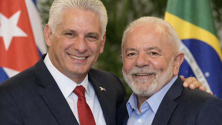 Οι πρόεδροι της Βραζιλίας και της Κούβας