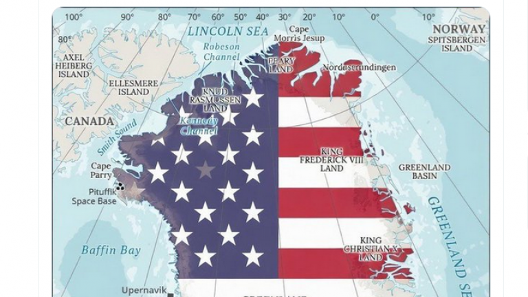 Δανία: Αντιδράσεις για την ανάρτηση της συζύγου του αναπληρωτή προσωπάρχη του Λευκού Οίκου για τη Γροιλανδία