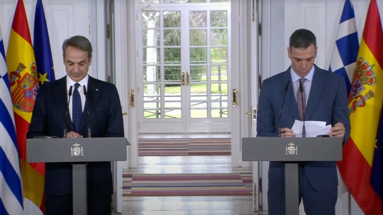 Σάντσεθ στην συνάντηση με Μητσοτάκη: Η Ελλάδα πέρασε από την κρίση του ευρώ, στο να προεδρεύει στο Eurogroup