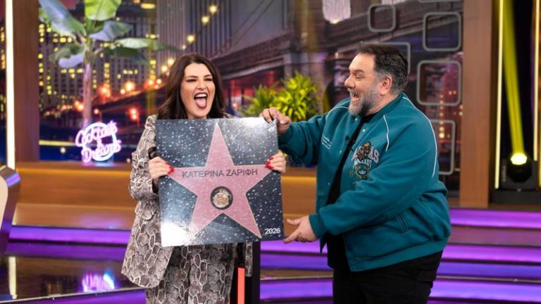 «The 2Night Show»: Κατερίνα Ζαρίφη, Λουκία Γκάτσου και DJ Kakos Tokpasidis καλεσμένοι του Γρηγόρη Αρναούτογλου