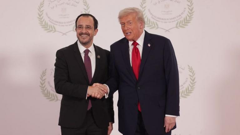 Πρόσκληση Τραμπ στον Χριστοδουλίδη για συμμετοχή στο Συμβούλιο Ειρήνης για τη Γάζα
