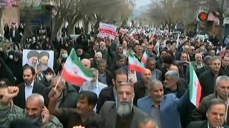 Ιράν: Αντιδιαδηλώσεις υπέρ του καθεστώτος - «Θάνατος στην Αμερική και το Ισραήλ»