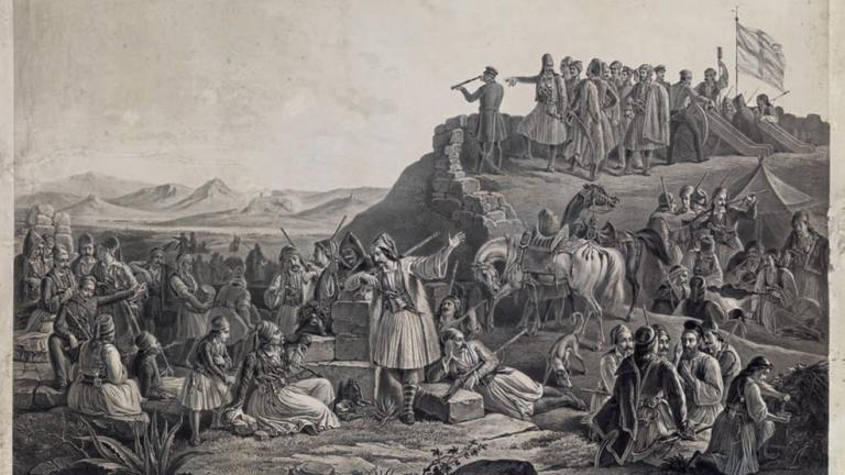 30 Ιανουαρίου 1827: Η Μάχη της Καστέλλας στον Πειραιά, όπου οι Έλληνες κατανίκησαν τους Οθωμανούς του Κιουταχή πασά