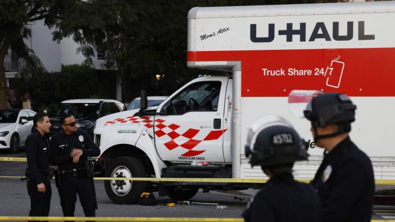 ΗΠΑ: Φορτηγό έπεσε πάνω σε πλήθος που διαδήλωνε κατά του ιρανικού καθεστώτος στο Λος Άντζελες