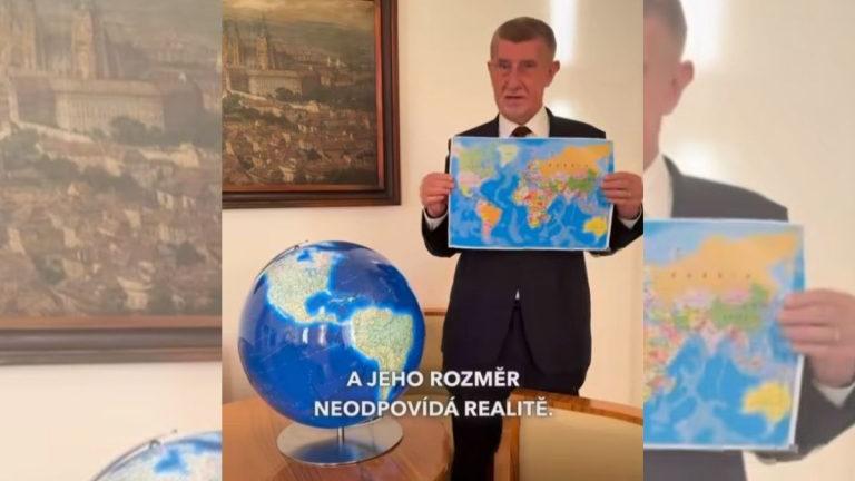 Τσεχία: Ο πρωθυπουργός Μπάμπις αγόρασε υδρόγειο 617 € για... να δει πού βρίσκεται η Γροιλανδία!