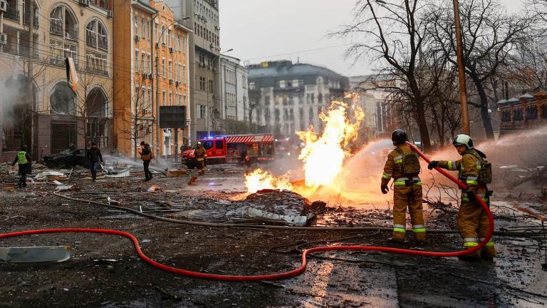 ρωσικη επιθεση στο κιεβο