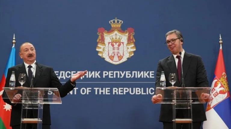 Αλεξάνταρ Βούτσιτς και Ιλχάμ Αλίγιεφ