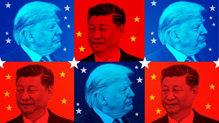 τραμπ και σι τζιμπινγ