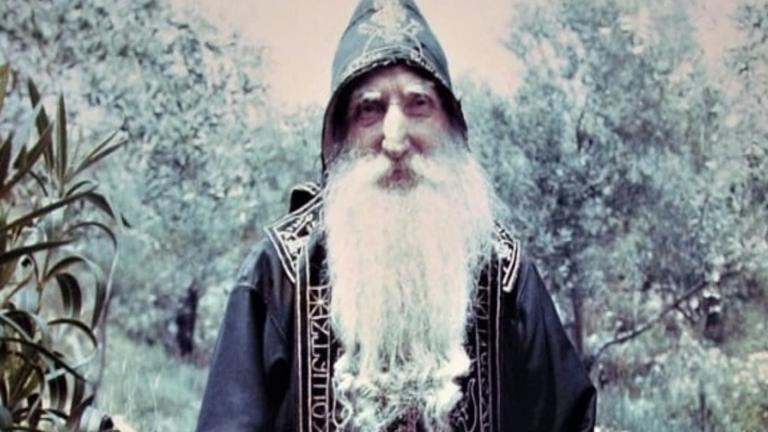 Ο παπα-Τύχων ο Αγιορείτης.