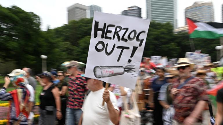 αυστραλια διαδηλωση υπερ γαζας