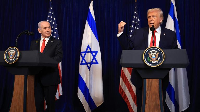 τραμπ και νετανιαχου