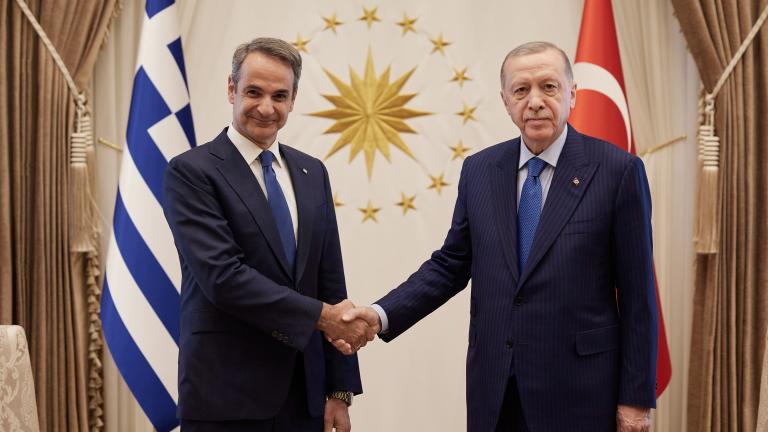 μητσοτακης και ερντογαν