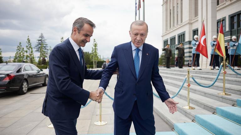 μητσοτακης και ερντογαν