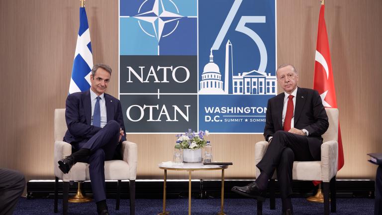 μητσοτακης και ερντογαν