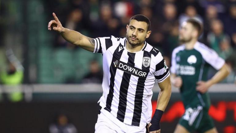 Παναθηναϊκός-ΠΑΟΚ 0-1: «Ασπρόμαυρο» προβάδισμα τελικού