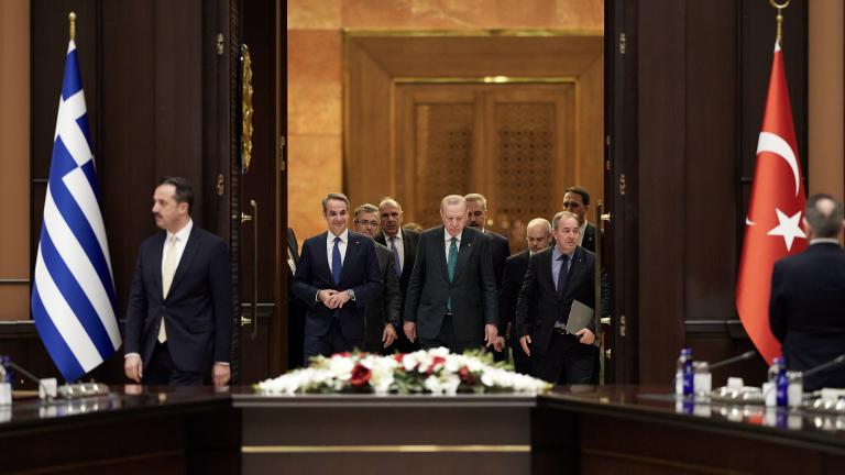 μητσοτακης και ερντογαν