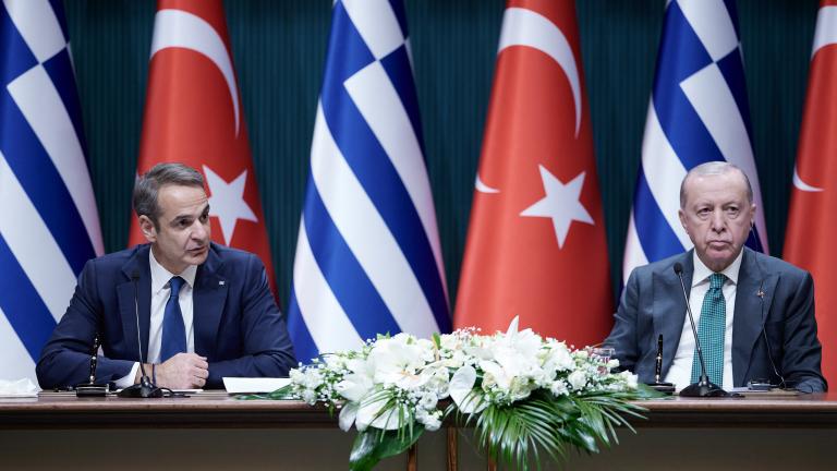 μητσοτακης και  ερντογαν