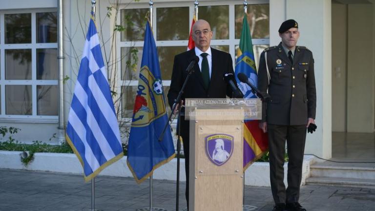 Ν. Δένδιας: Στην τελετή ονοματοδοσίας των Κτιρίων Διαβιώσεως της Σχολής Αξιωματικών Νοσηλευτικής