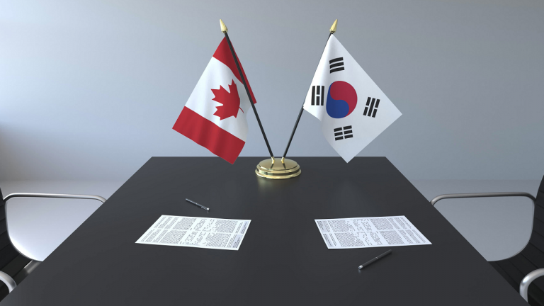 καναδας και νοτια κορεα