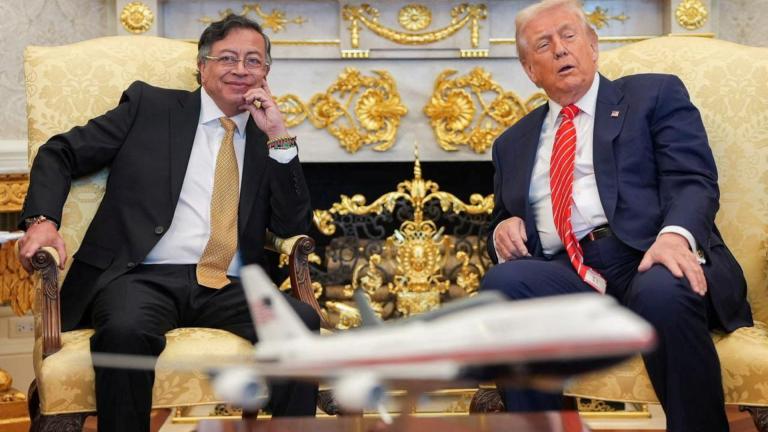 ΗΠΑ - Κολομβία: Τραμπ και Πέτρο συναντήθηκαν για πρώτη φορά στο Λευκό Οίκο