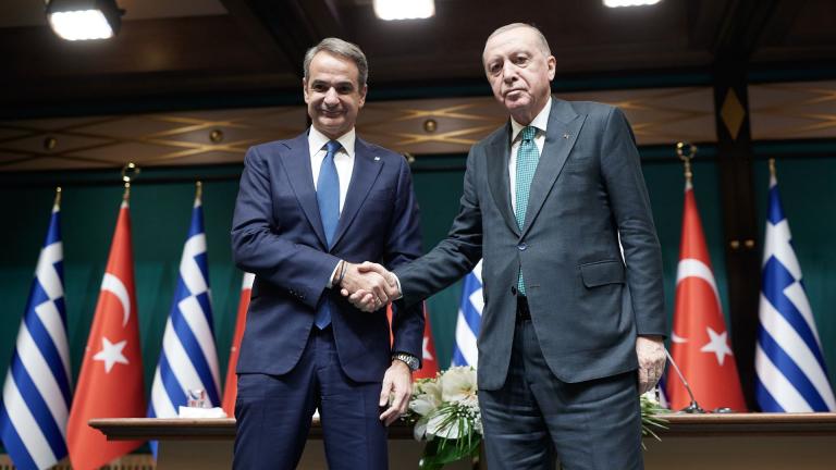 «Θετικά» αποτιμά η Αθήνα την συνάντηση Μητσοτάκη-Ερντογάν: Διατήρηση κλίματος μη έντασης