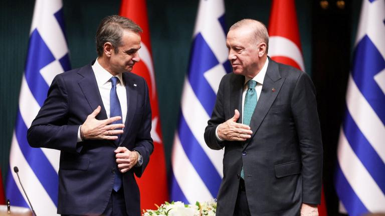 μητσοτακης και ερντογαν