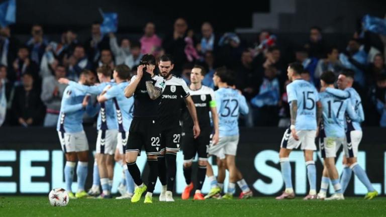 Θέλτα - ΠΑΟΚ 1-0: Δεν άντεξε και αποχαιρέτισε